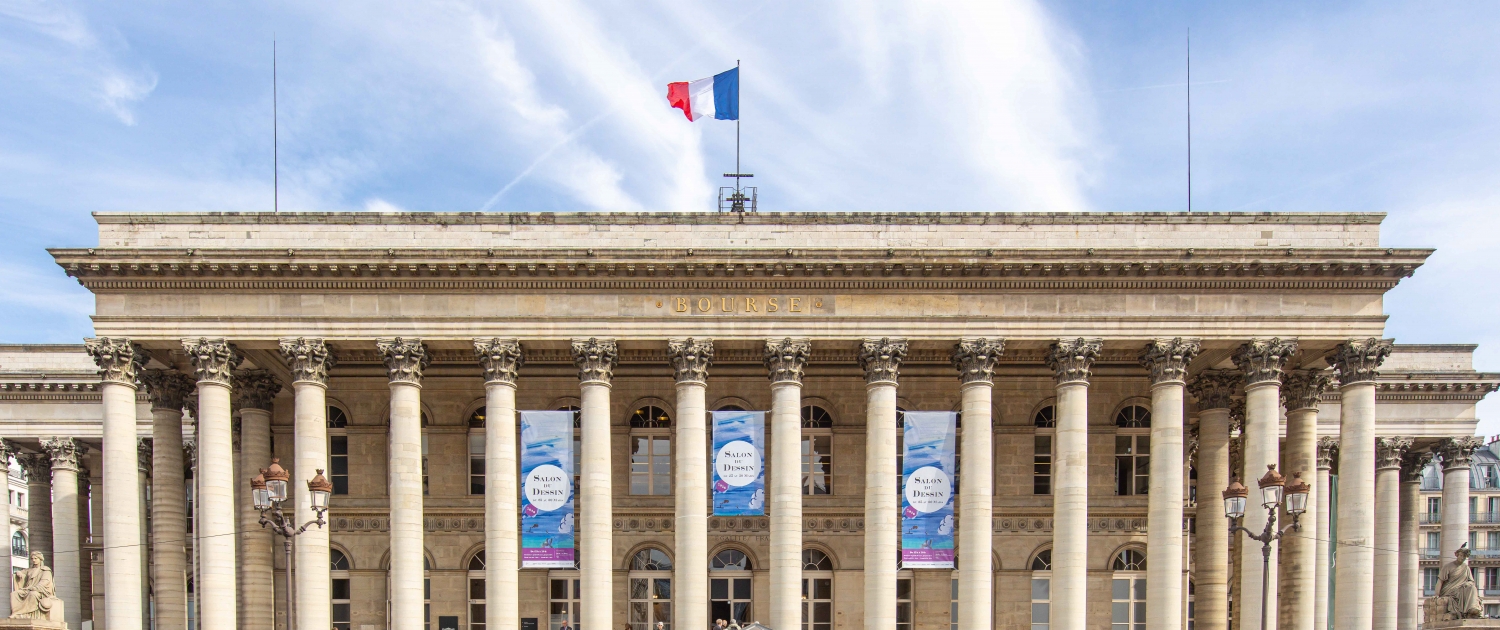 Salon-du-Dessin-2026-ambiance-extérieur Palais Brongniart